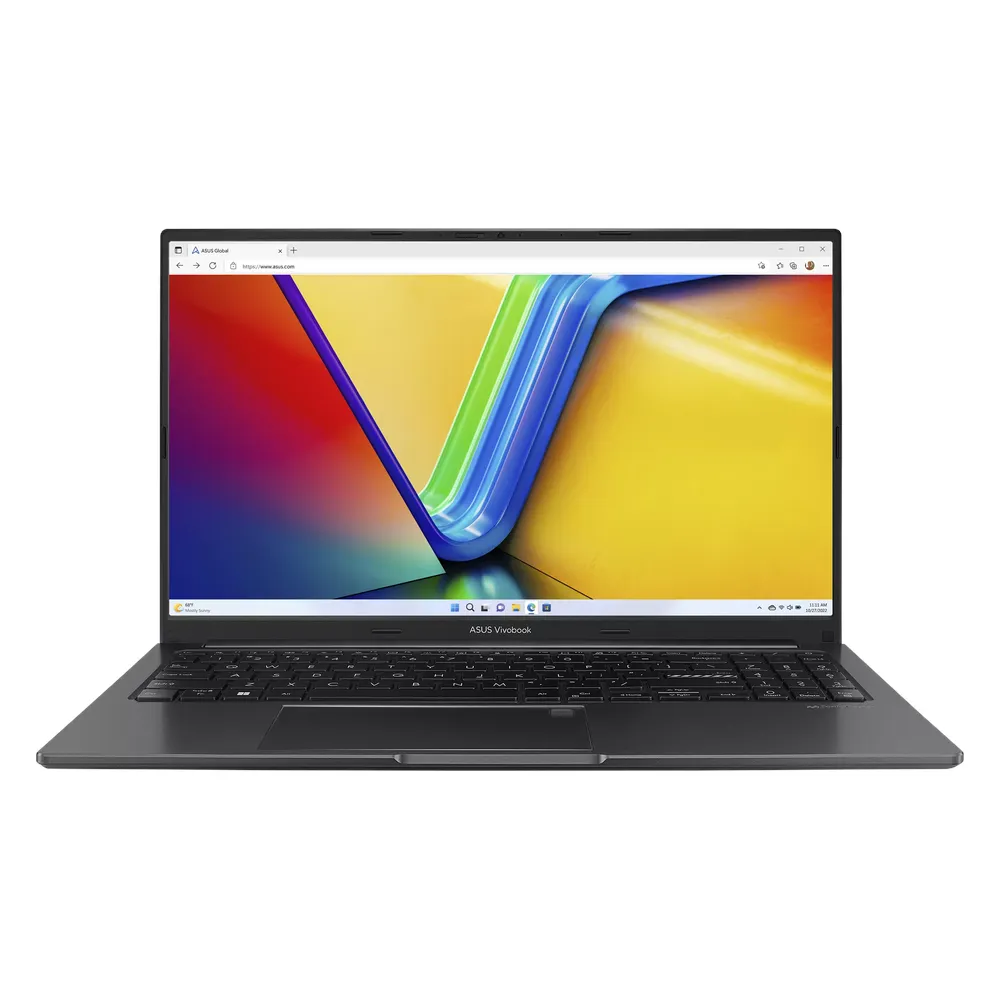 لاب توب اسوس فيفو بوك 15، معالج انتل كور i9-13900H، ذاكرة وصول عشوائي 16 جيجا بايت، قرص صلب 1 تيرا بايت، شاشة OLED 15.6 بوصة 2.8K 120 هرتز، ويندوز 11 هوم، لوحة مفاتيح بإضاءة خلفية باللغتين الإنجليزية والعربية، ضمان سنة | X1505VA-MA897W-VB-1