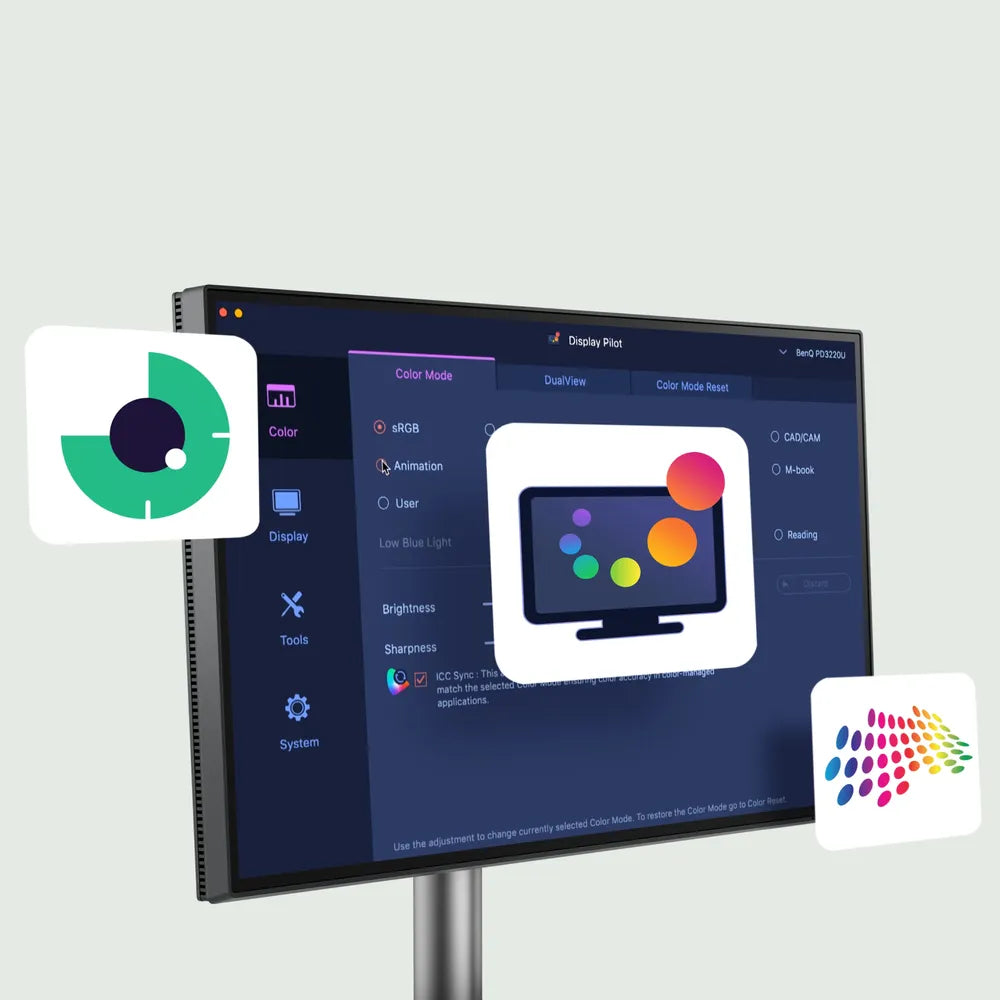 BENQ MA270U Monitor for Mac, 27" 4K (3840 x 2160) Resolution, 60Hz, Anti-glare, 5ms Response Time, HDMI, USB-C, Fully Adjustable Stand, Black, 1 Year Warranty | 9H-LMWLB-QBP