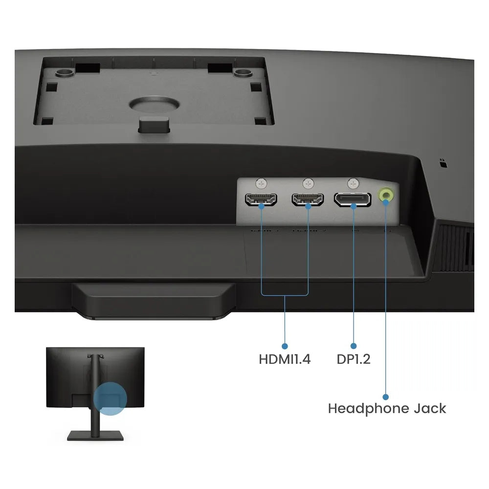 شاشة BenQ GW2490T للعناية بالعين، دقة 24 بوصة FHD (1920 × 1080)، 100 هرتز، مضادة للتوهج، وقت استجابة 5 مللي ثانية، HDMI، DP، حامل قابل للتعديل بالكامل، ضمان سنة واحدة | GW2490T