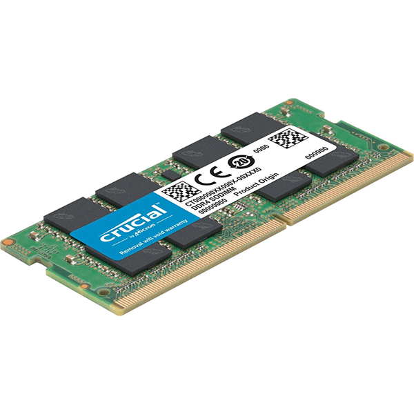 ذاكرة وصول عشوائي (RAM) SODIMM DDR4 سعة 8 جيجابايت/3200 من Crucial | C-D4/8 GB-3200