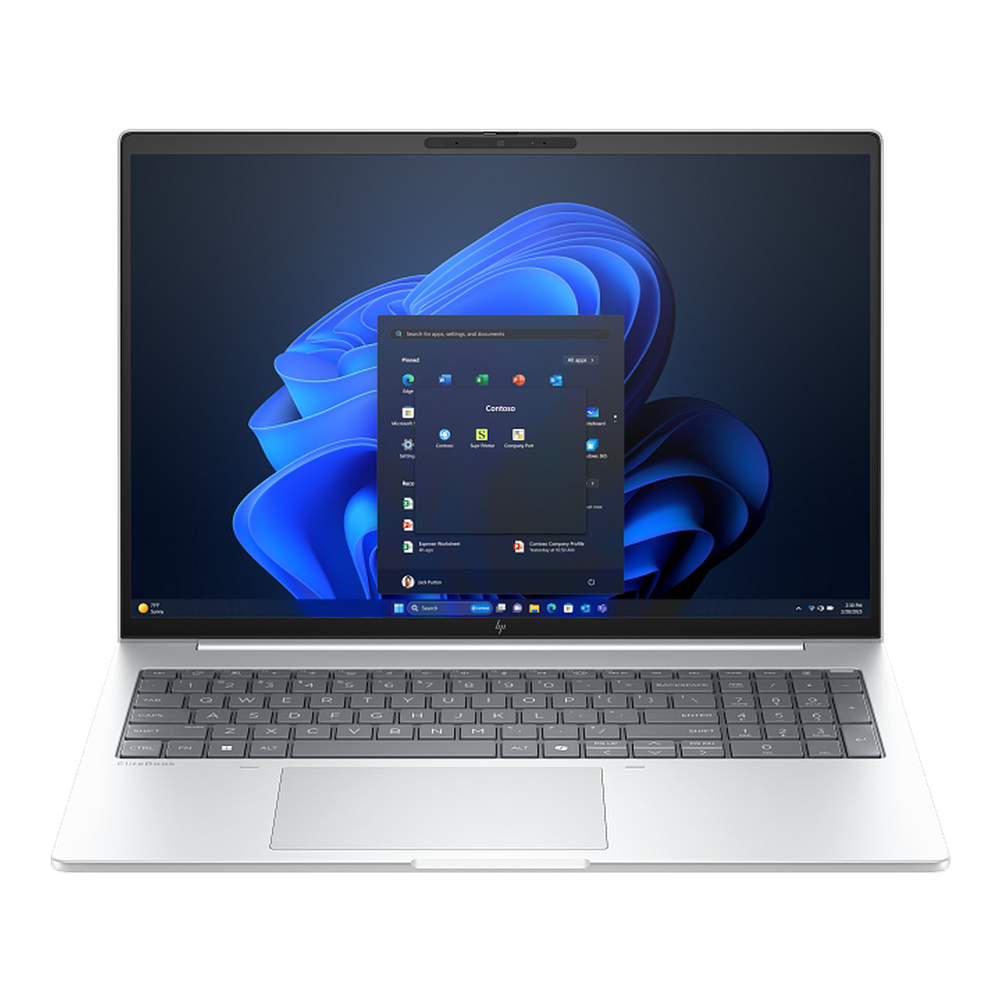 لابتوب HP EliteBook 8 G1i، معالج Intel Core Ultra 5 225U، ذاكرة وصول عشوائي (RAM) سعة 16 جيجابايت، قرص صلب (SSD) سعة 512 جيجابايت، شاشة WUXGA مقاس 16 بوصة، ويندوز 11 برو، لوحة مفاتيح بإضاءة خلفية باللغتين الإنجليزية والعربية، ضمان لمدة سنة | C15B1ET