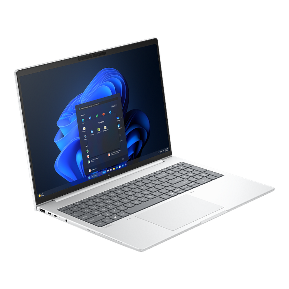لابتوب HP EliteBook 8 G1i، معالج Intel Core Ultra 5 225U، ذاكرة وصول عشوائي (RAM) سعة 16 جيجابايت، قرص صلب (SSD) سعة 512 جيجابايت، شاشة WUXGA مقاس 16 بوصة، ويندوز 11 برو، لوحة مفاتيح بإضاءة خلفية باللغتين الإنجليزية والعربية، ضمان لمدة سنة | C15B1ET