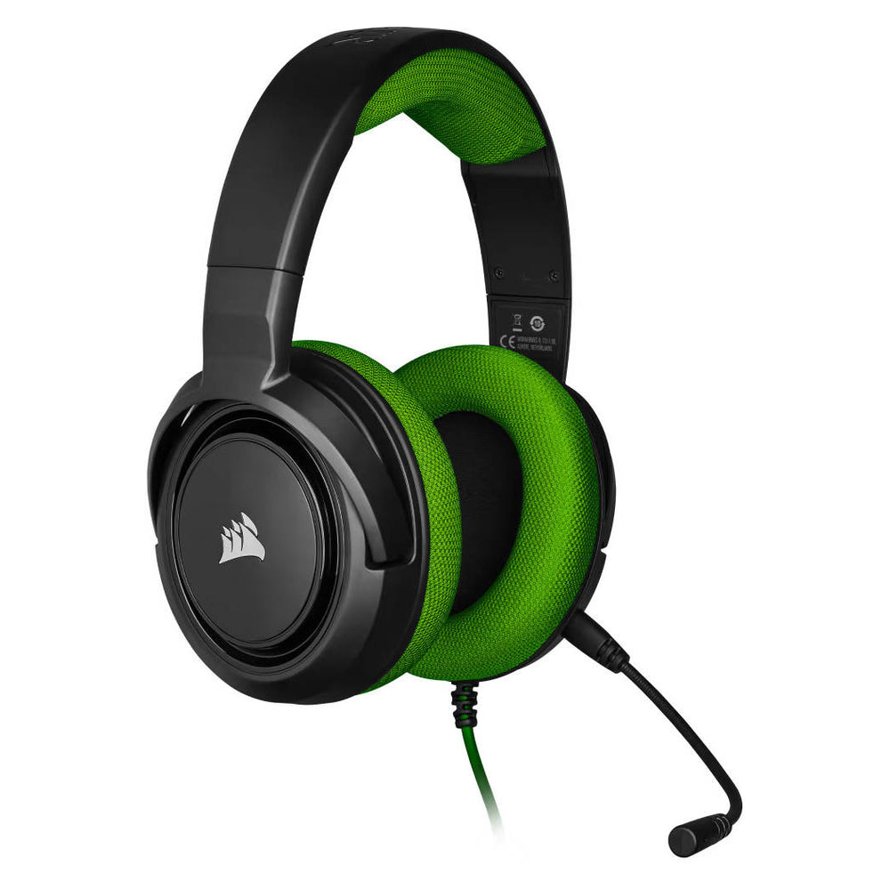 سماعة رأس CORSAIR Hs35 Stereo Green Gaming | CA-9011195-EU