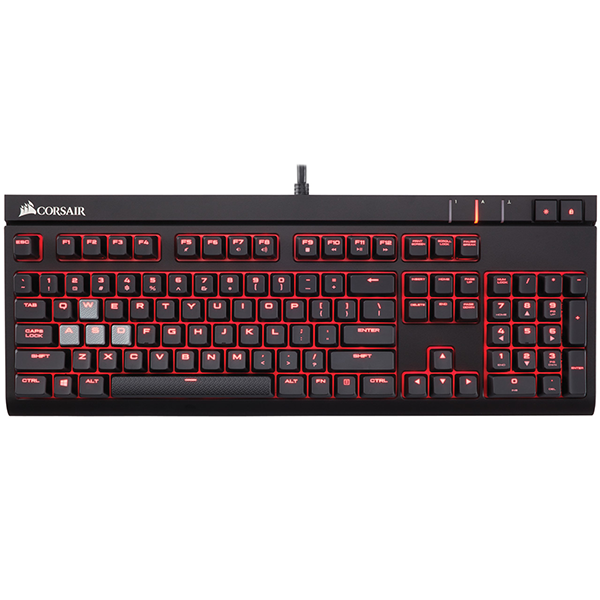 KEYBOARD CORSAIR STRAFE MECHANICAL CHERRY MX BROWN | CH-9000092-NA