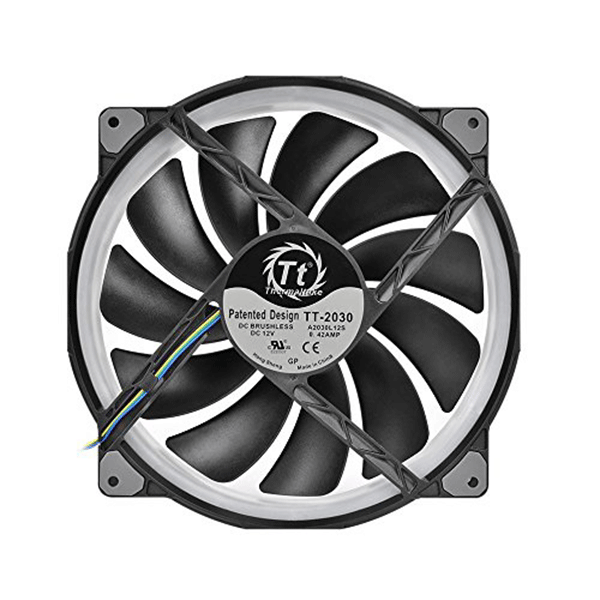THERMALTAKE Ring Plus 20 R GB Case Fan TT Premium Edition | CL-F069-PL20SW-A