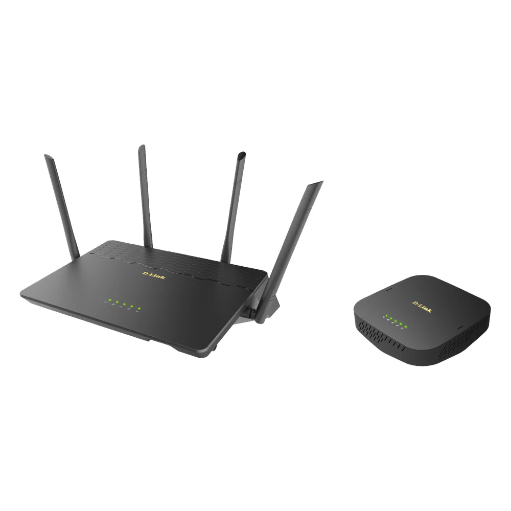 D-Link COVR-3902 AC3900 Extender, Dual-Band, Mesh Wi-Fi, Black, 1 Year Warranty | COVR-3902