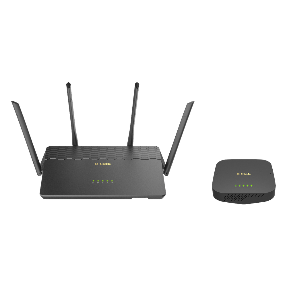 جهاز توجيه لاسلكي (راوتر واي فاي) وموسع شبكة سلس (مجموعة نظام كوف آر) AC3900 | D-Link COVR-3902