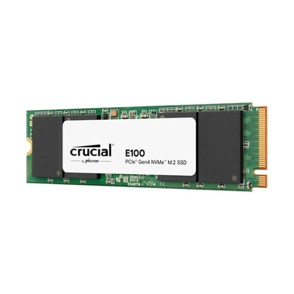 Crucial E100 1TB M.2 NVMe PCIe Gen4 SSD داخلي، ضمان سنة واحدة | CT1000E100SSD8