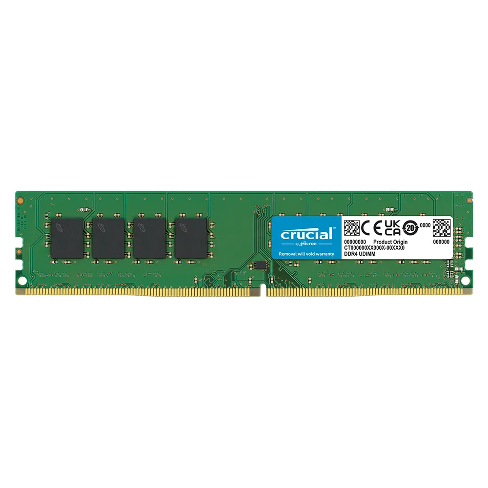 ذاكرة وصول عشوائي (RAM) DDR4 سعة 16 جيجابايت/3200 من Crucial | CT16G4DFRA32A