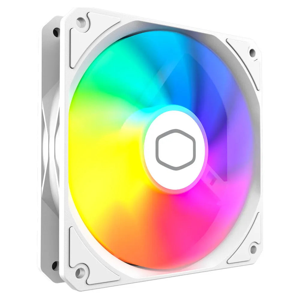 مروحة كيس Cooler Master MasterFan MF 120 Lite Series، عبوة من 3، Sleeve Bearing، مروحة قياس 120mm، سرعة مروحة 1750 دورة/دقيقة، أبيض، ضمان سنة واحدة | MFW-B2DW-173PA-R1