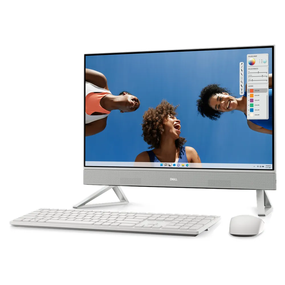 Dell Inspiron 24 5430 All-in-One Desktop, Intel Core 5 120U Processor, 8GB RAM, 512GB SSD, 23.8” FHD Display, Windows 11 Pro, 3 Year Warranty | DELL-AIO-5430-8