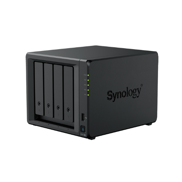 Synology DiskStation DS925+ 4 BAY NAS BOX, AMD Ryzen V1500B Processor, 32 GB Max. RAM, 129.27 BTU/hr, Hot Swappable Drive, RJ-45, USB-C, 1 Year Warranty | DS925+