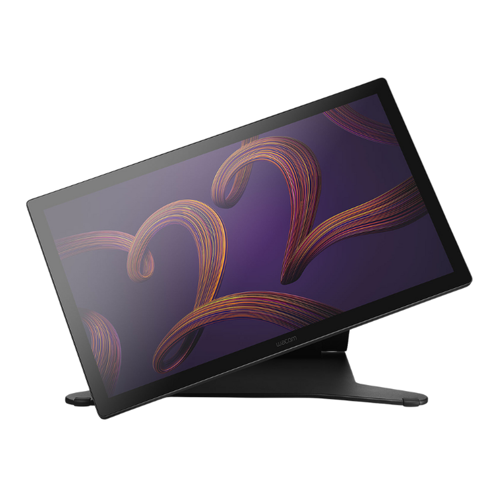 Wacom Cintiq Pro 22 DTH227 Pen Display, 4K (3840 x 2160) Resolution, 10-finger multi-touch, 120Hz Refresh Rate, 8ms Response Time, USB Type-C, 8192 Pen Pressure Levels, Includes Stand, 1 Year Warranty | DTH227K0B-ST