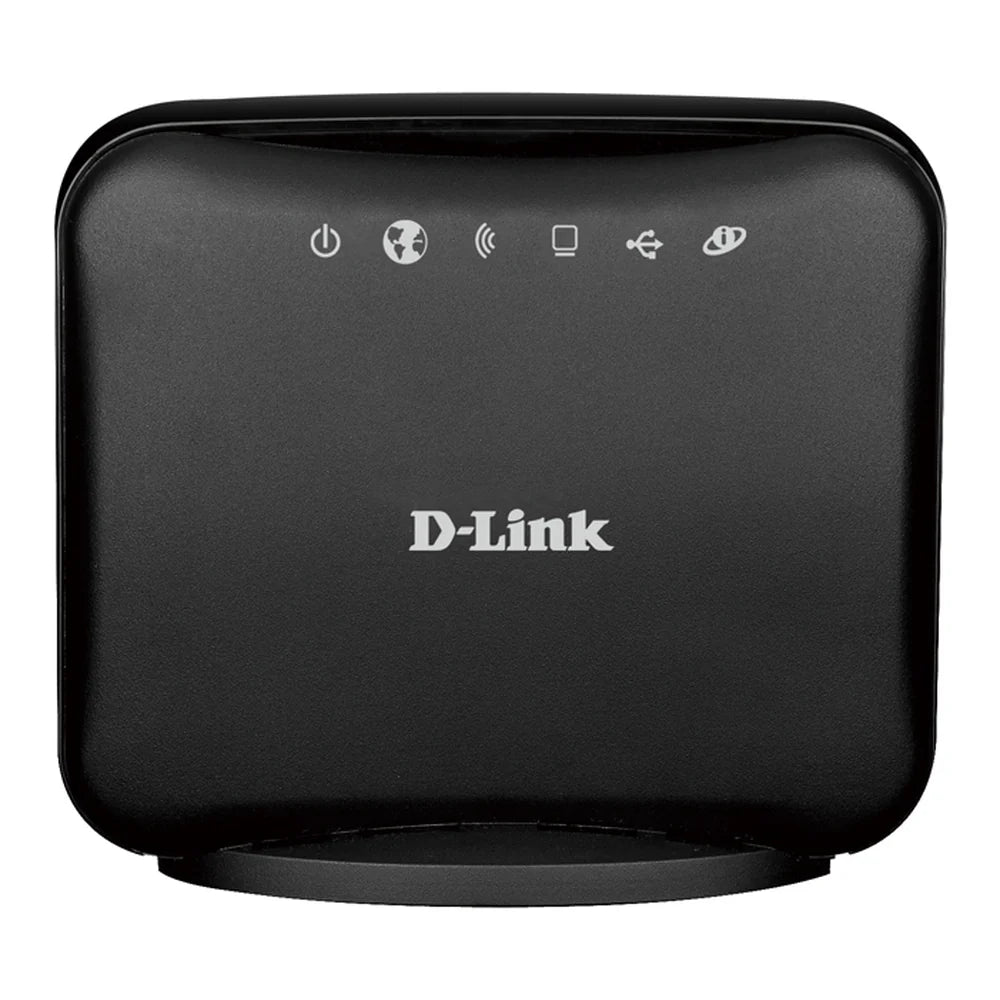 D-Link DWR-111 Wireless N150 3G LTE Broadband Router, Wi-Fi Fast Mobile Internet, Up To 150 Mbps Speeds, Black, 1 Year Warranty | DWR-111