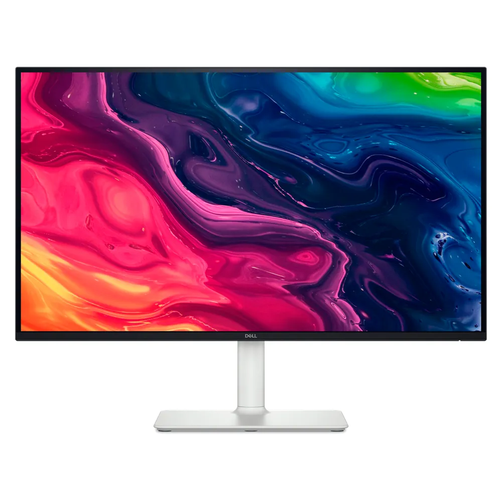 شاشة ديل 27 بلس 4K، مقاس 27 بوصة UHD (3840 × 2160)، 120 هرتز، مضادة للتوهج، زمن استجابة 4 مللي ثانية (GtG)، HDMI، منفذ عرض، إمالة/ارتفاع/دوران/محور قابل للتعديل، أسود وأبيض، ضمان 3 سنوات | S2725QS