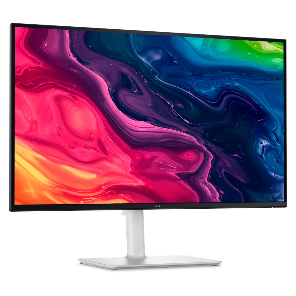 شاشة ديل 27 بلس 4K، مقاس 27 بوصة UHD (3840 × 2160)، 120 هرتز، مضادة للتوهج، زمن استجابة 4 مللي ثانية (GtG)، HDMI، منفذ عرض، إمالة/ارتفاع/دوران/محور قابل للتعديل، أسود وأبيض، ضمان 3 سنوات | S2725QS