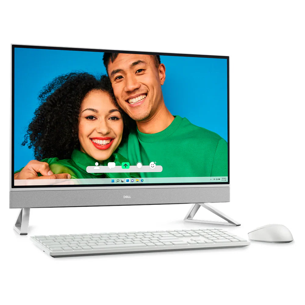 Dell Inspiron 7730 All-in-One Desktop PC, Intel Core 7 150U Processor, 16GB RAM, 1TB SSD, 27” FHD Touch Display, 2GB MX570A Graphics, Windows 11 Pro, Keyboard, Mouse Included, 3 Year Warranty | D-AIO-7730-3Y