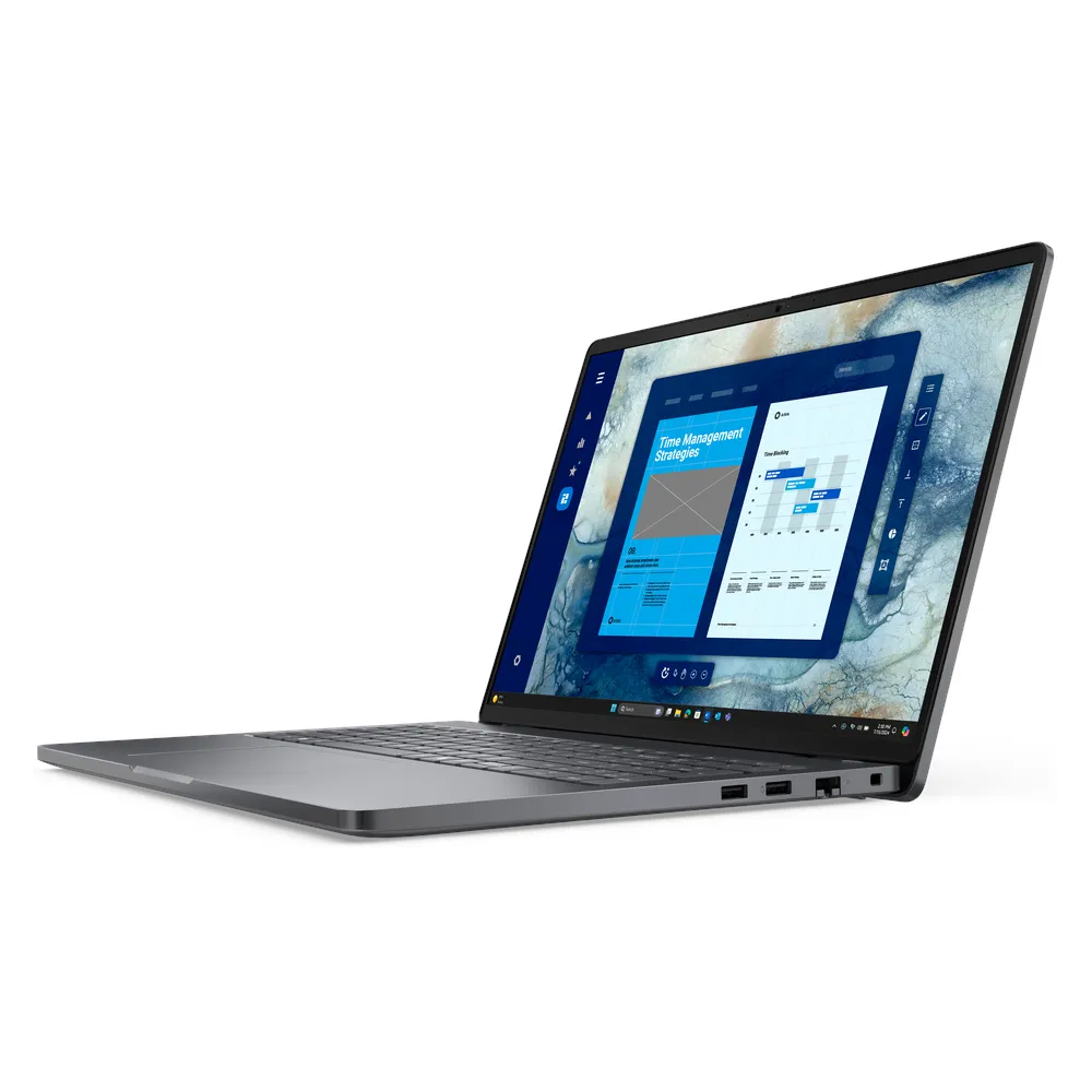 لابتوب ديل برو 16 بلس PB16250، معالج انتل كور الترا 7 255U، ذاكرة وصول عشوائي 8 جيجابايت، قرص صلب SSD بسعة 512 جيجابايت، شاشة 16 بوصة FHD+، ويندوز 11 برو، لوحة مفاتيح إنجليزية، ضمان سنة | D-PRO-16-P-PC16250-W11
