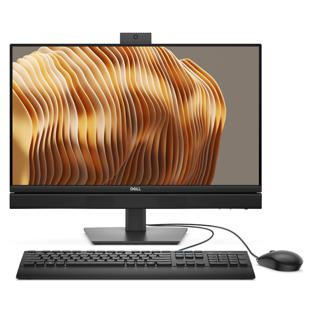 كمبيوتر Dell Pro 24 QC24250 المتكامل، معالج Intel Core Ultra 5 235، ذاكرة وصول عشوائي (RAM) سعة 16 جيجابايت، قرص صلب (SSD) سعة 512 جيجابايت، شاشة لمس عالية الدقة (FHD) مقاس 24 بوصة، نظام تشغيل DOS، ضمان 3 سنوات | DPQC24250-AL-01
