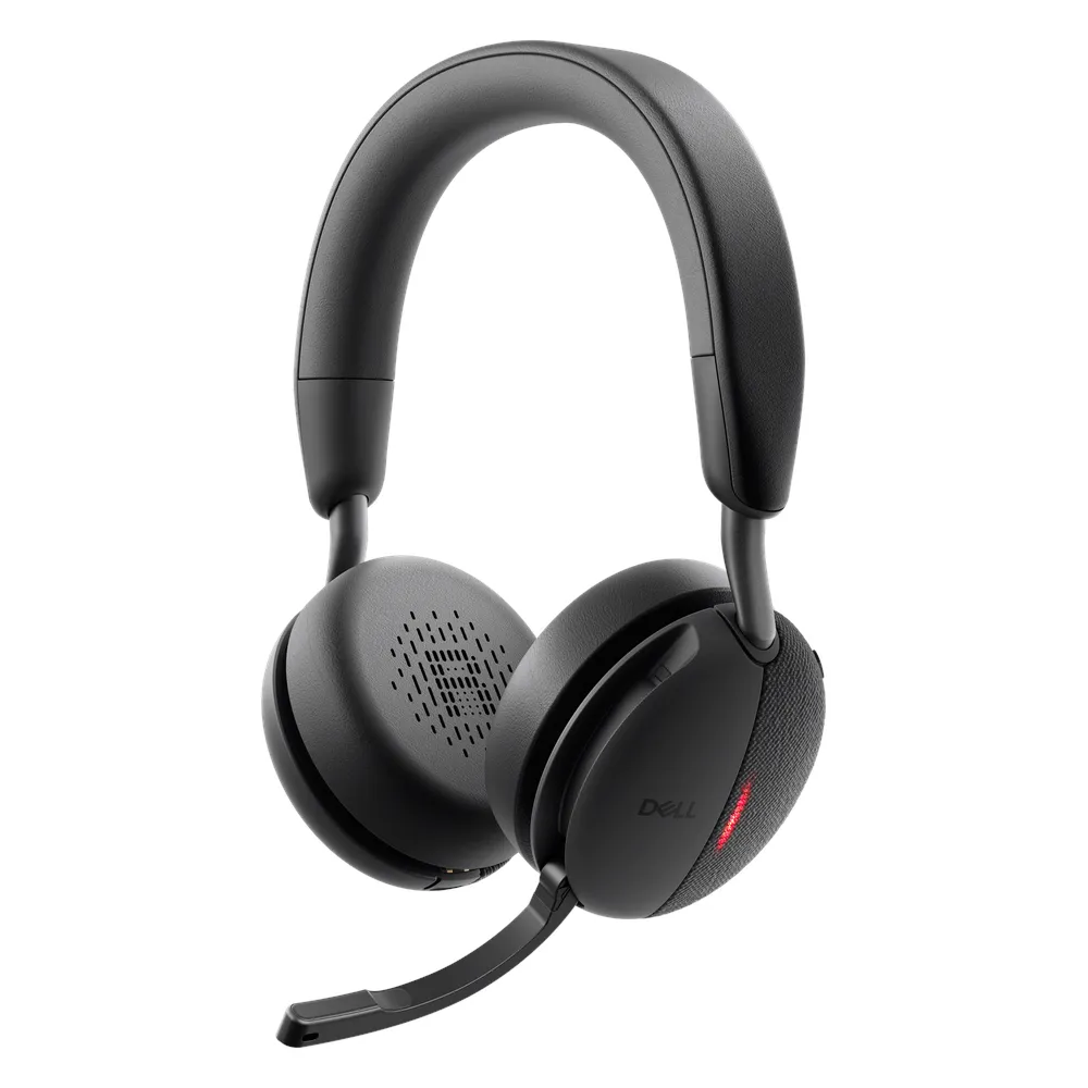 سماعة رأس Dell Pro Plus Wireless ANC، USB، بلوتوث، Noise cancellation مايكروفون، 40 mm Headphone Driver، 750 mAH Battery Capacity، أسود، ضمان سنة واحدة | WL5024