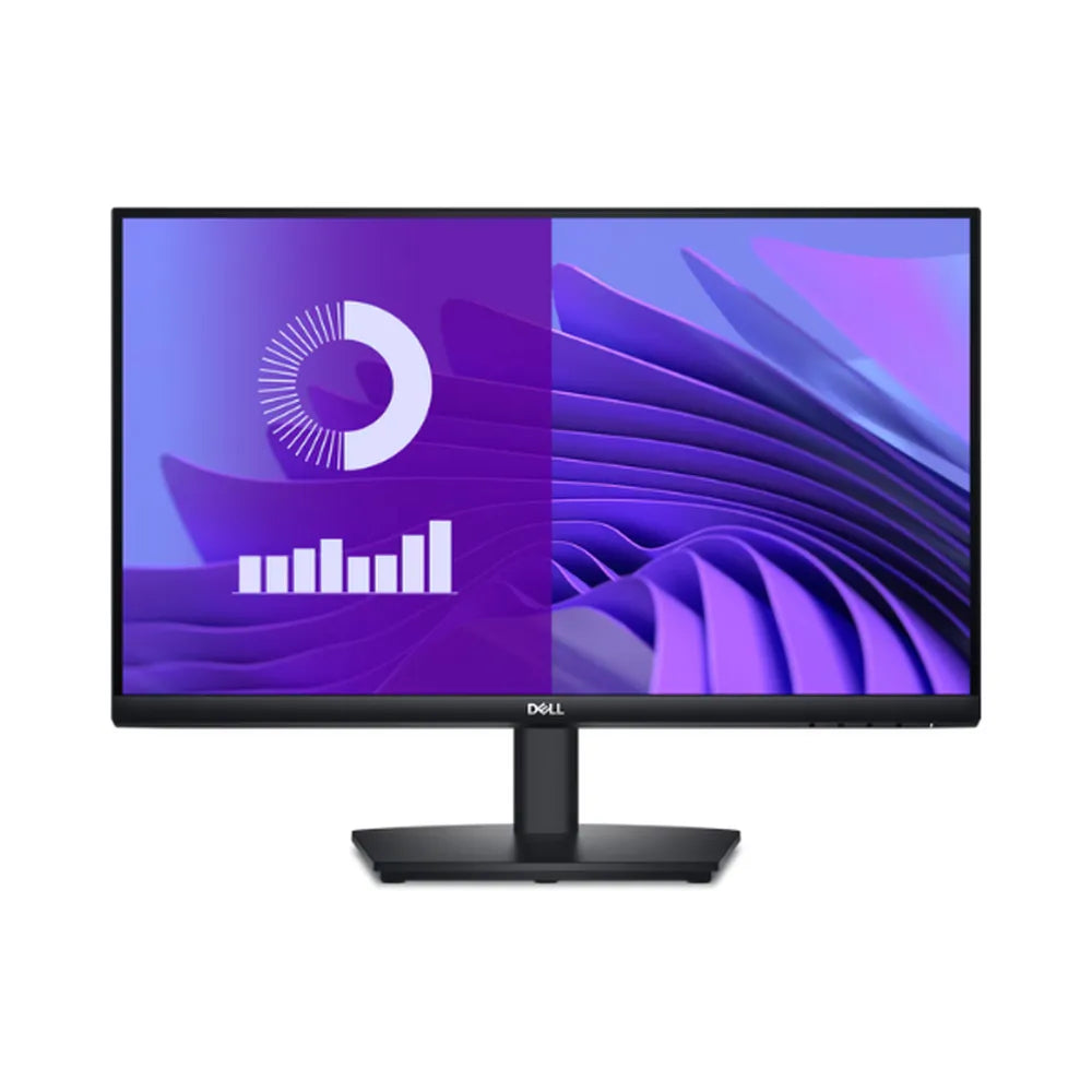 شاشة ديل E2425HS مقاس 24 بوصة بدقة عرض كاملة (1920 × 1080)، مقاومة للتوهج، منافذ HDMI وDP وVGA، قابلة لتعديل الارتفاع/الإمالة/الدوران، ضمان لمدة 3 سنوات | E2425HS