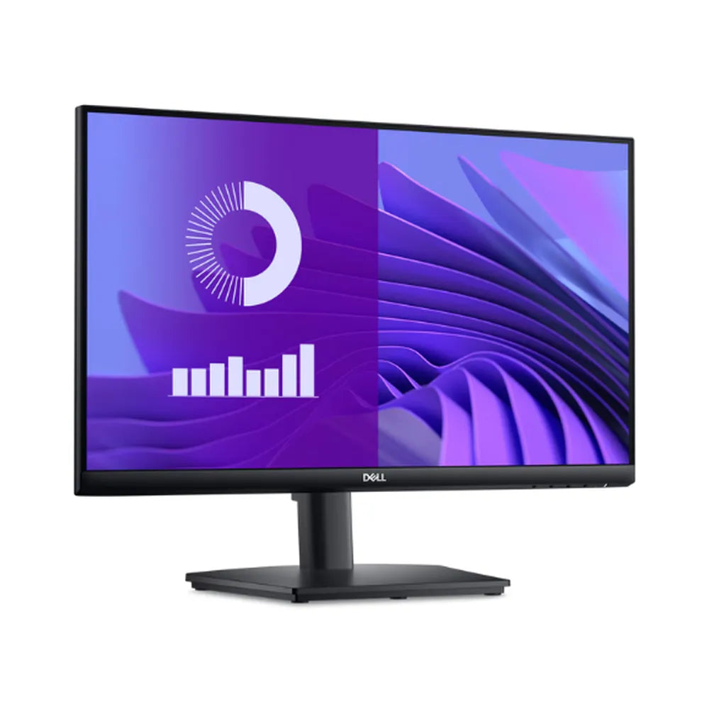 شاشة ديل E2425HS مقاس 24 بوصة بدقة عرض كاملة (1920 × 1080)، مقاومة للتوهج، منافذ HDMI وDP وVGA، قابلة لتعديل الارتفاع/الإمالة/الدوران، ضمان لمدة 3 سنوات | E2425HS