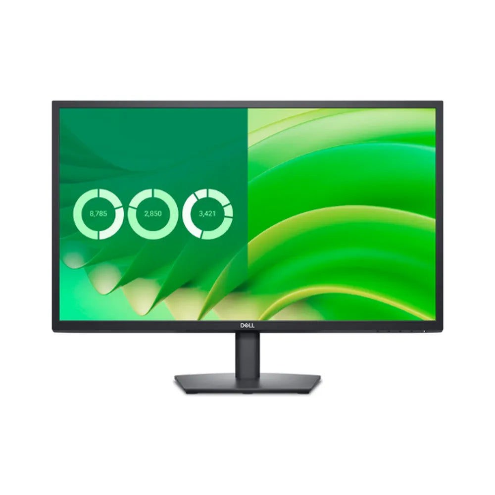 شاشة DELL E2725H مقاس 27 بوصة بدقة FHD (1920 × 1080)، مضادة للتوهج، منفذ DP، منفذ VGA، إمكانية الإمالة، قابلة للتعديل، ضمان 3 سنوات | E2725H