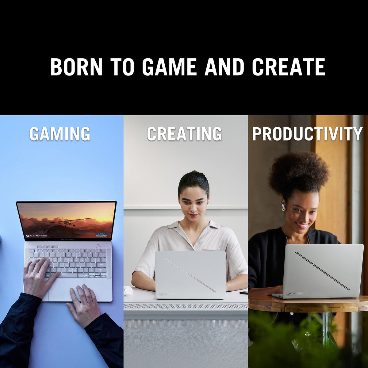 Asus ROG Zephyrus G14 Gaming Laptop, AMD Ryzen AI 9 465 Processor, 32GB RAM, 1TB SSD, 8GB RTX 5060 Graphics, 14" 3K OLED 120Hz Display, Windows 11 Home, Backlit RGB English & Arabic Keyboard, 1 Year Warranty | GA403GM-SY006W