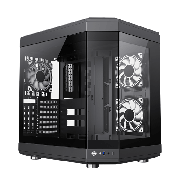 ATX CASE GAMEMAX HYPE Black | GM-HYPE-BLK