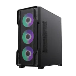 كيس كمبيوتر ATX GAMEMAX SIEGE BLACK | GM-SIEGE-BLK