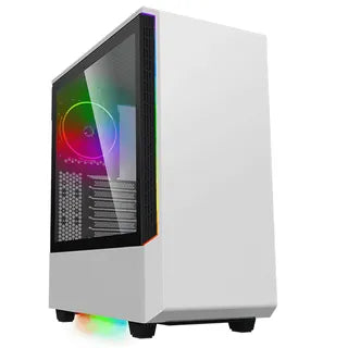 كيس كمبيوتر ATX GAMEMAX T802 PANDA WHITE