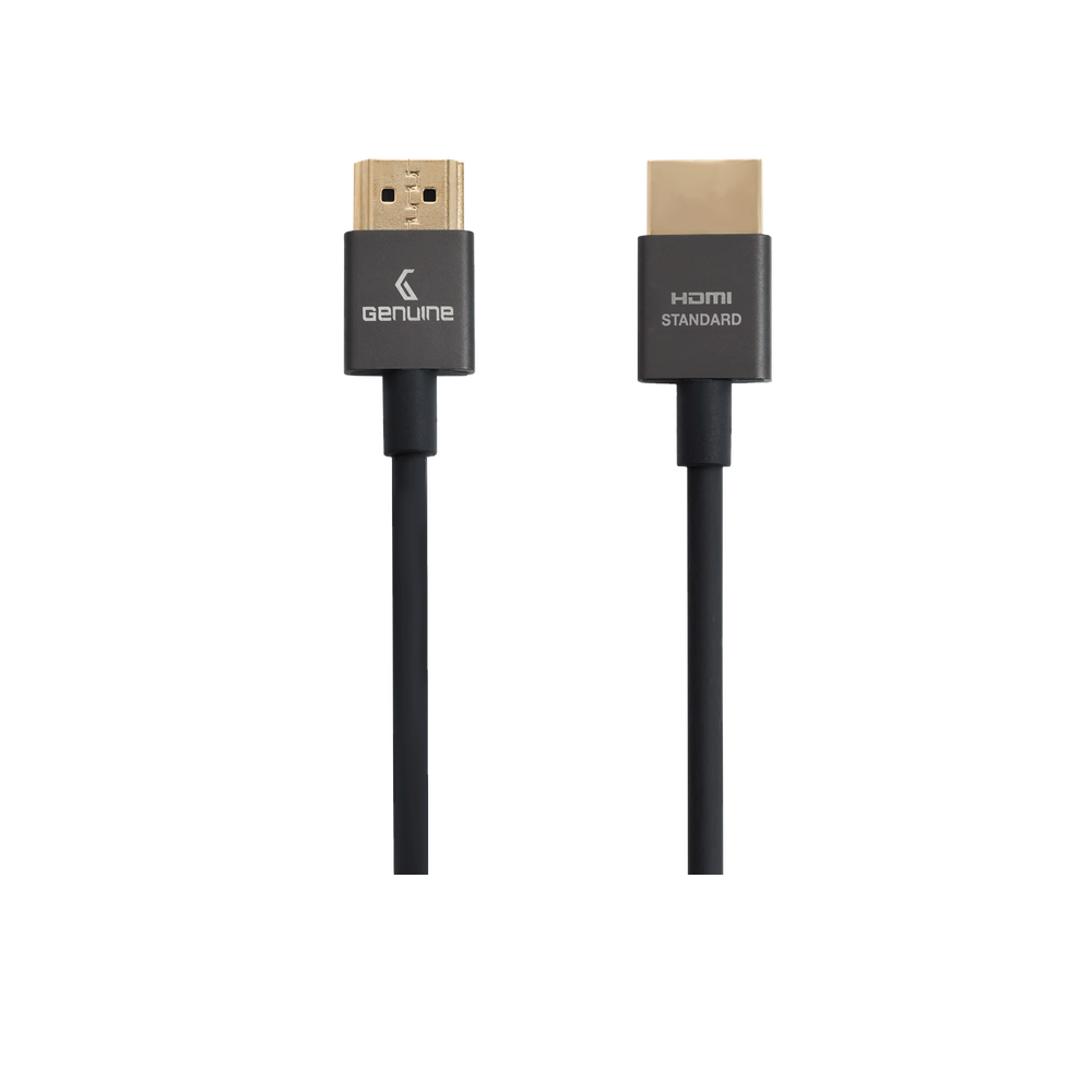 كابل HDMI إلى HDMI رفيع أصلي، إصدار 1.4، طول الكابل 1.8 متر، يدعم 1080p، ضمان لمدة سنة | GNHD1.8M1.4V-SB