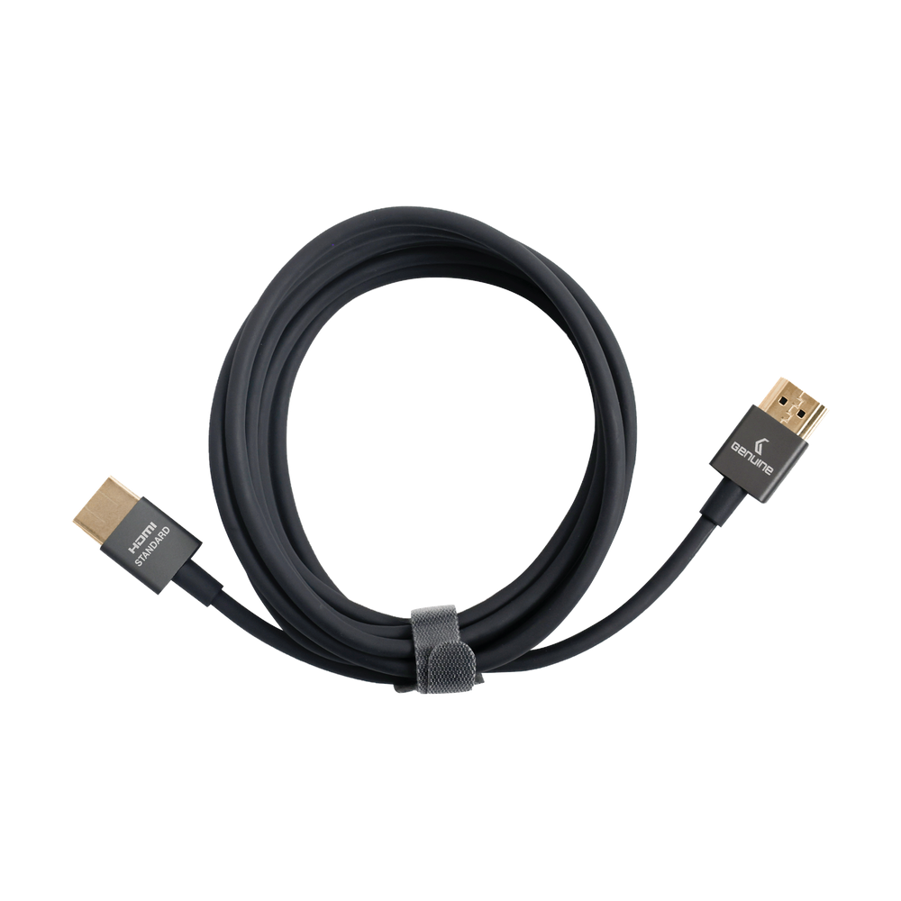 كابل HDMI إلى HDMI رفيع أصلي، إصدار 1.4، طول الكابل 1.8 متر، يدعم 1080p، ضمان لمدة سنة | GNHD1.8M1.4V-SB