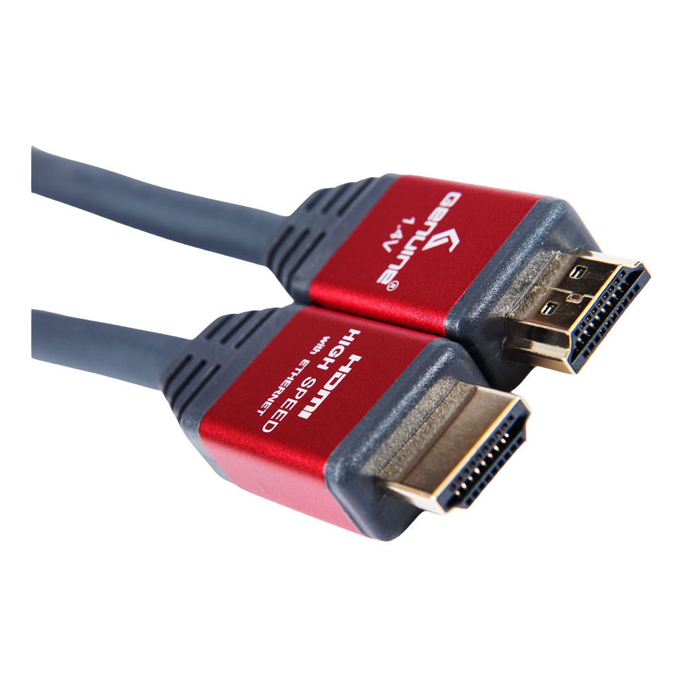 كابل HDMI إلى HDMI أصلي، إصدار 1.4، يدعم دقة 1080P، طول الكابل 5 متر، 2 × قلب من الفريت، ضمان سنة واحدة | GNHD5M14V