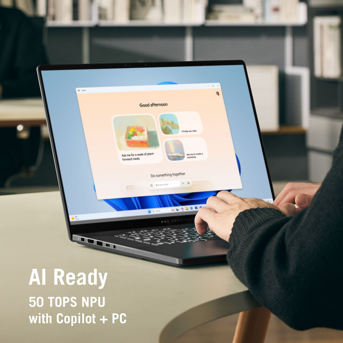 Asus ROG Zephyrus G16 Gaming Laptop, Intel Core Ultra 9 386H Processor, 64GB RAM, 1TB SSD, 12GB RTX 5070 Ti Graphics, 16" 2.5K WQXGA OLED 240Hz Display, Windows 11 Home, Backlit RGB English & Arabic Keyboard, 1 Year Warranty | GU606AR-TB108W