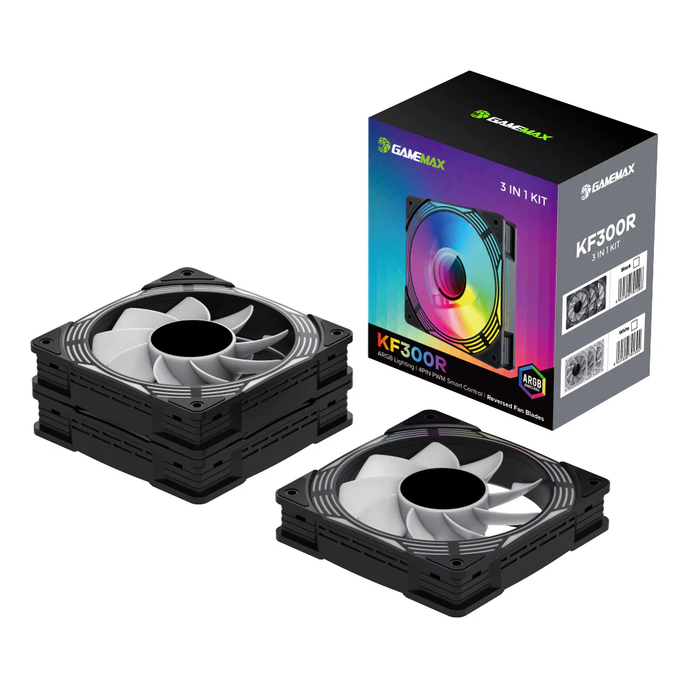 GameMax-KF300R-BK-ARGB-Case-Fans-KF300R-BK