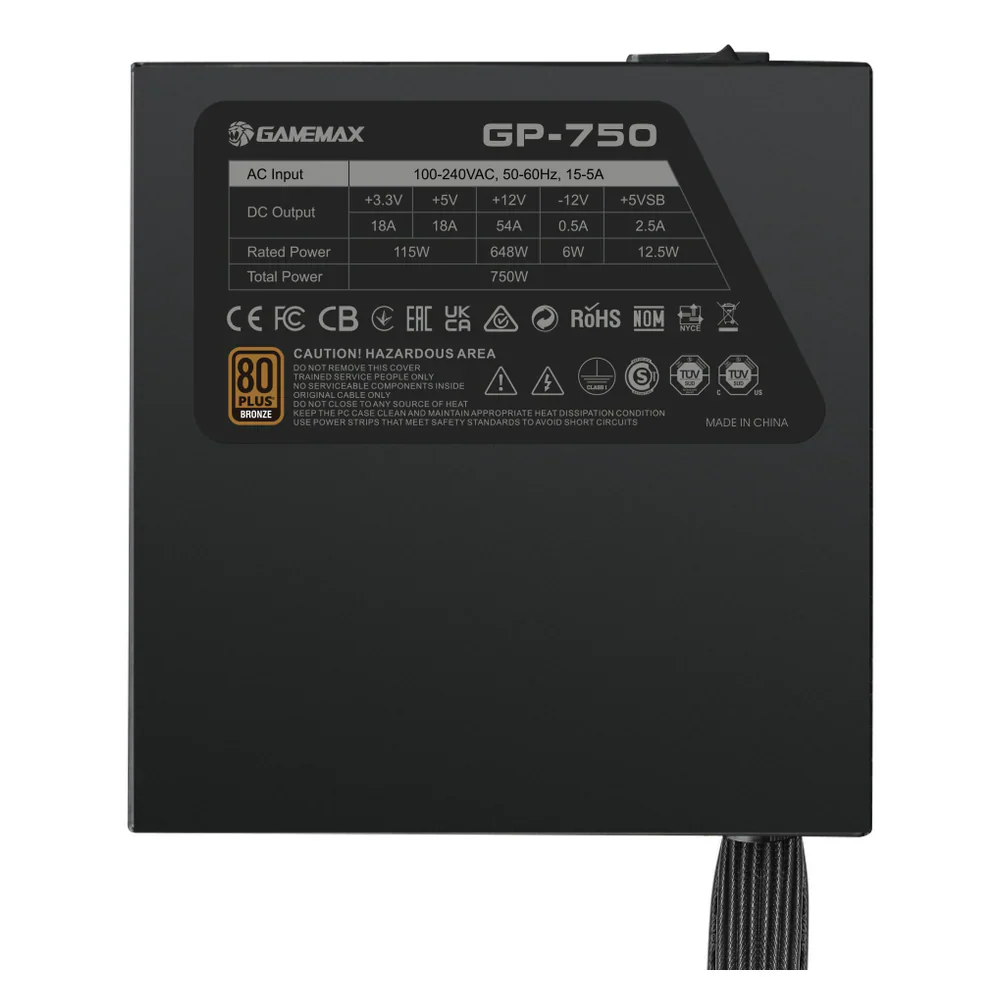 GameMax-Power-Supply-GP750-Bronz