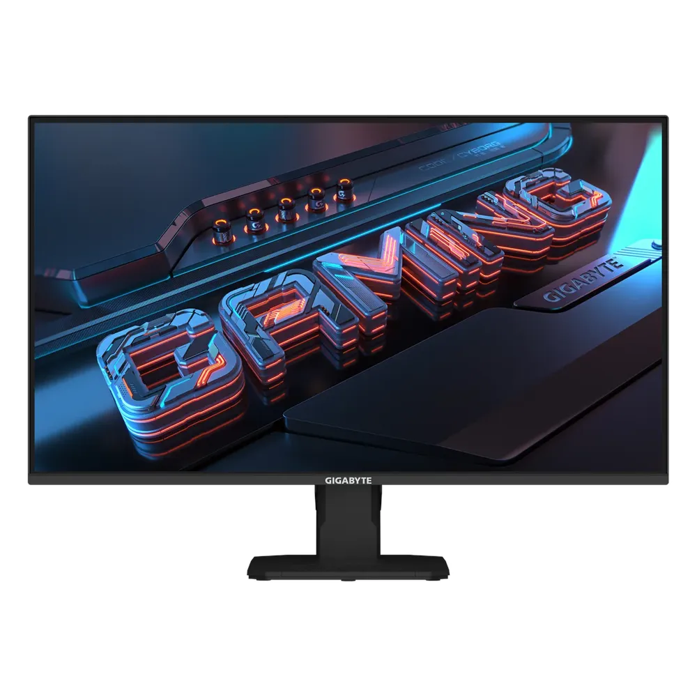شاشة الألعاب Gigabyte GS25F2، دقة FHD (1920 x 1080) 24 بوصة، 200 هرتز، مضادة للتوهج، زمن استجابة 1 مللي ثانية (GTG)، HDMI، DP، حامل قابل للتعديل بالكامل، أسود، ضمان سنة واحدة | GS25F2