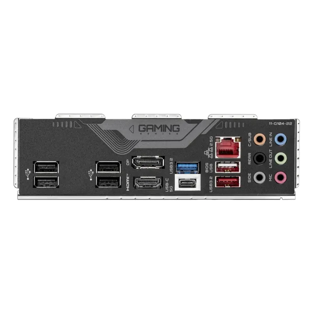 لوحة أم جيجابايت B760 GAMING X GEN5، مقبس LGA1700، عامل الشكل ATX، ذاكرة وصول عشوائي DDR5، منفذ PCIe 5.0، منفذ HDMI، منفذ DisplayPort، إيثرنت Realtek 2.5 جيجابت، ميزة RGB Fusion، ضمان لمدة سنة | B760-GAMING-X-GEN5