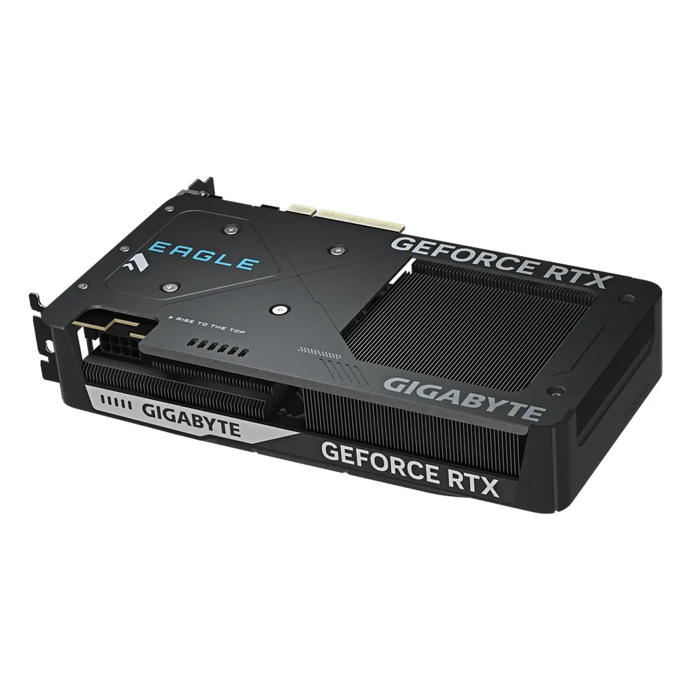 بطاقة رسومات جيجابايت إيغل OC جي فورس RTX 5060 Ti، ذاكرة GDDR7 8 جيجابايت 128 بت، مخرجات HDMI 2.1b و DP 2.1b، PCI Express 5.0، سرعة معالج 2617 ميجاهرتز، سرعة ذاكرة 28 جيجابت في الثانية، مروحتان Windforce Hawk، ضمان سنة واحدة | GV-N506TEAGLE-OC-8GD