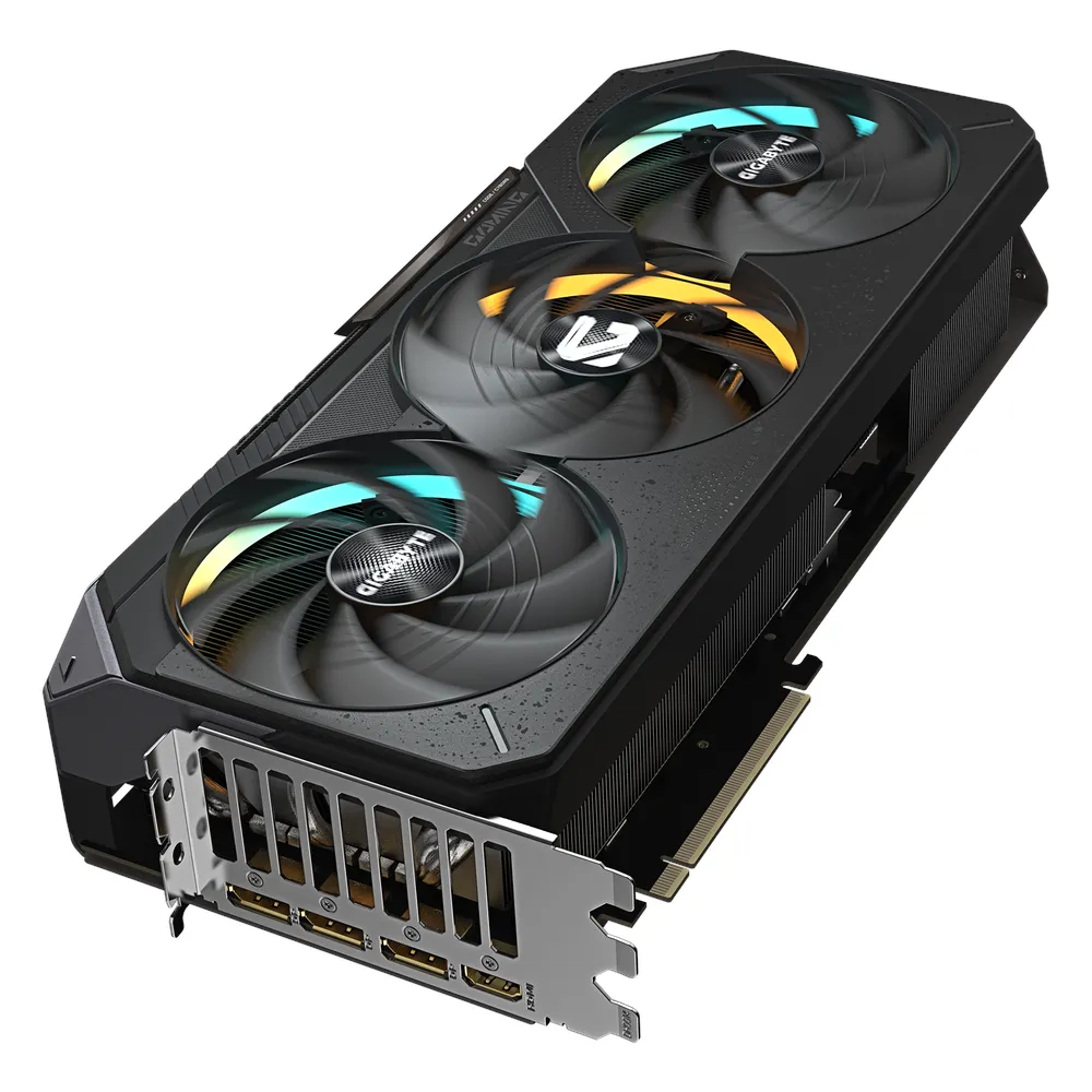 Gigabyte GAMING OC GeForce RTX 5090 Graphics Card, GDDR7 32GB 512-bit Memory, HDMI 2.1b & DP 2.1b Outputs, PCI Express 5.0, 2550 MHz Core Clock, 28 Gbps Memory Clock, Triple Windforce Hawk Fans, RGB Halo, Dual BIOS, 1 Year Warranty | GV-N5090GAMING-OC-32