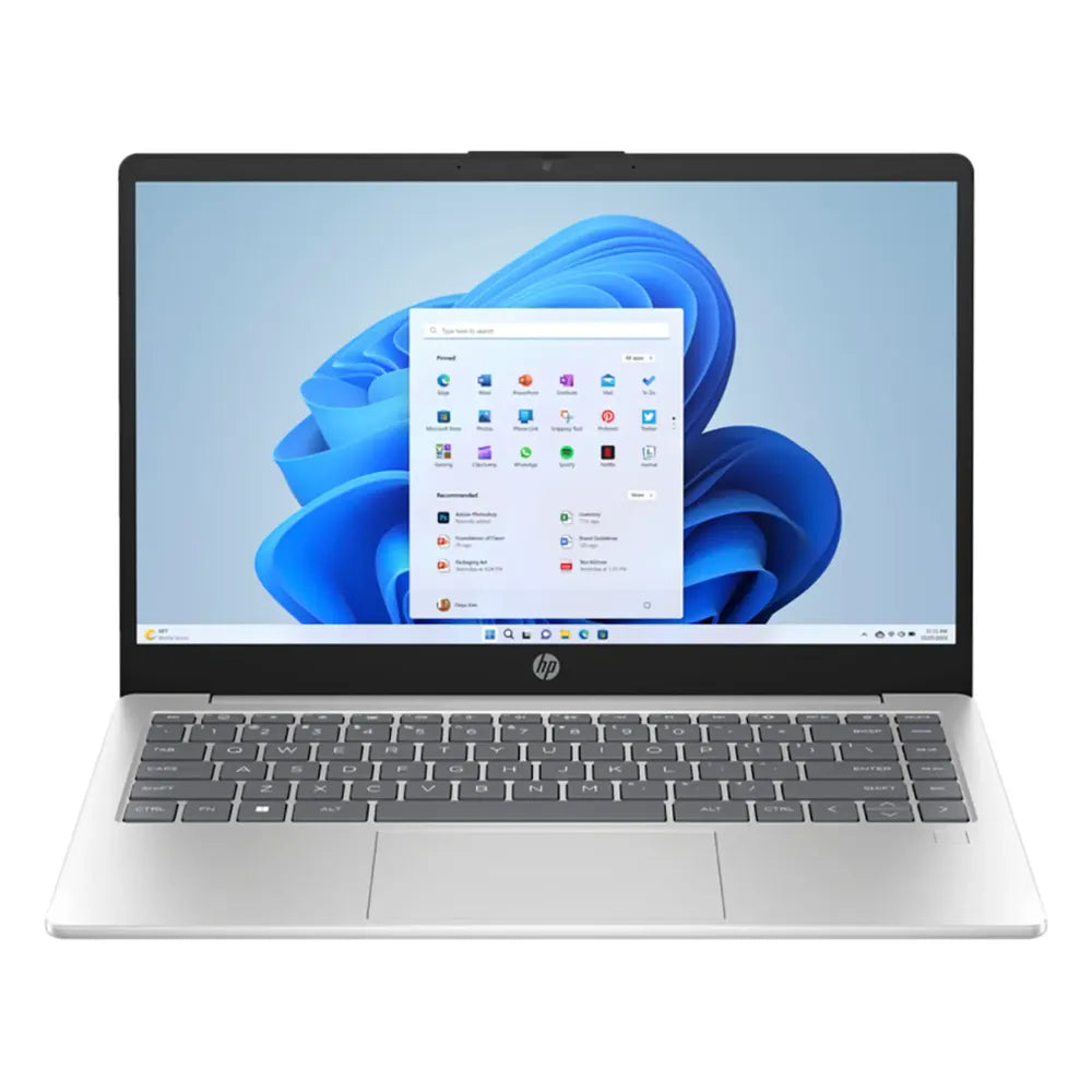 لابتوب HP 14 EP0034NE، معالج Intel Core i5-1235U، ذاكرة وصول عشوائي (RAM) 16 جيجابايت، قرص صلب (SSD) بسعة 1 تيرابايت، شاشة 14 بوصة عالية الدقة (FHD)، ويندوز 11 هوم، لوحة مفاتيح بإضاءة خلفية إنجليزية وعربية، ضمان لمدة سنة | AN1P8EA