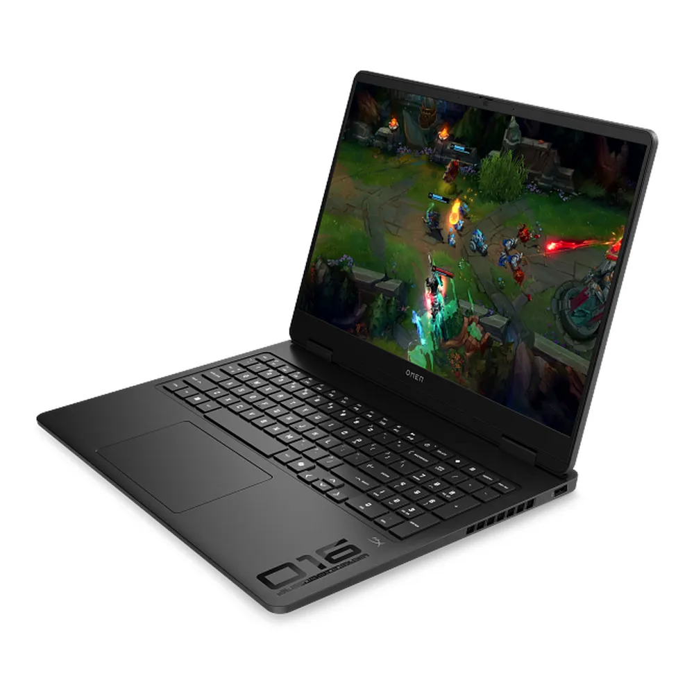 HP OMEN 16-an0019ne Slim Gaming Laptop, Intel Core Ultra 9 285H Processor, 16GB DDR5 RAM, 1TB SSD, NVIDIA GeForce RTX 5070 8GB GDDR7, 16" 2K 165Hz IPS Display, DOS, RGB Backlit English & Arabic Keyboard, 1 Year Warranty | D13PWEA