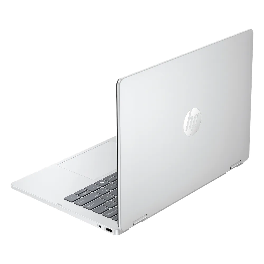 لابتوب HP OmniBook 5 14-FP0000 فليب 2 في 1، معالج Intel Core i5-1334U، ذاكرة وصول عشوائي (RAM) سعة 8 جيجابايت، قرص صلب SSD سعة 512 جيجابايت، شاشة لمس WUXGA مقاس 14 بوصة، ويندوز 11 هوم، لوحة مفاتيح إنجليزية وعربية، ضمان سنة واحدة | C18A6EA