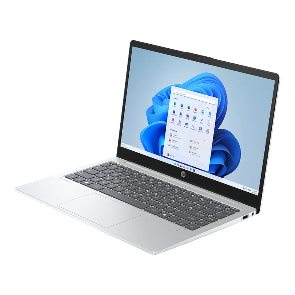 HP OmniBook 3 Next Gen AI Laptop, AMD Ryzen AI 7-350 Processor, 24GB RAM, 1TB SSD, 14" FHD Display, Windows 11 Home, English & Arabic Keyboard, 1 Year Warranty | C3RA3EA