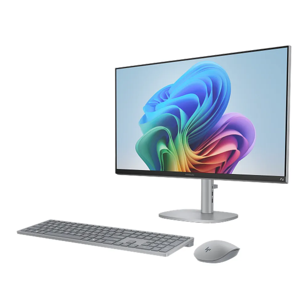 HP OmniStudio X 27-CS1000 All-in-One Desktop PC, Intel Core Ultra 7 256V Processor, 16GB RAM, 1TB SSD, 27” FHD Display, Windows 11 Home, English & Arabic Keyboard, Mouse Included, 1 Year Warranty | BZ6L3EA