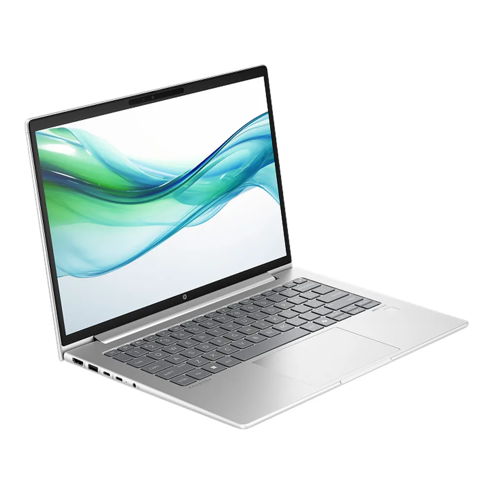 لاب توب HP ProBook 440 G11، معالج Intel Core Ultra 7 155U، ذاكرة وصول عشوائي (RAM) سعة 16 جيجابايت، قرص صلب (SSD) سعة 512 جيجابايت، شاشة WUXGA مقاس 14 بوصة، نظام تشغيل DOS، لوحة مفاتيح بإضاءة خلفية باللغة الإنجليزية، ضمان لمدة سنة | A38BCET