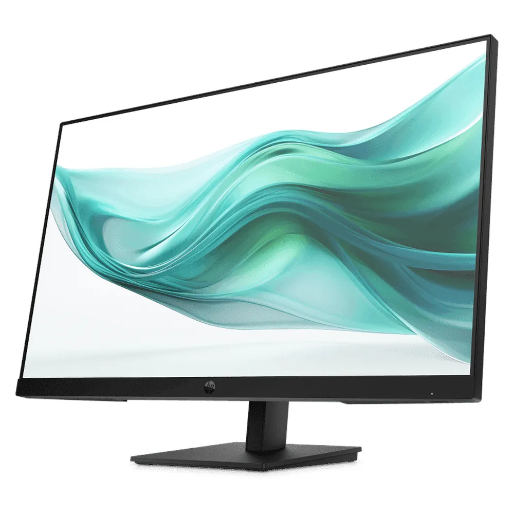 شاشة HP Series 3 Pro 327ph LED، مقاس 27 بوصة بدقة FHD (1920 × 1080)، 100 هرتز، مضادة للتوهج، زمن استجابة 5 مللي ثانية (GtG)، HDMI، منفذ DisplayPort، VGA، حامل قابل للتعديل بالإمالة، أسود، ضمان لمدة 3 سنوات | B0CG8AS