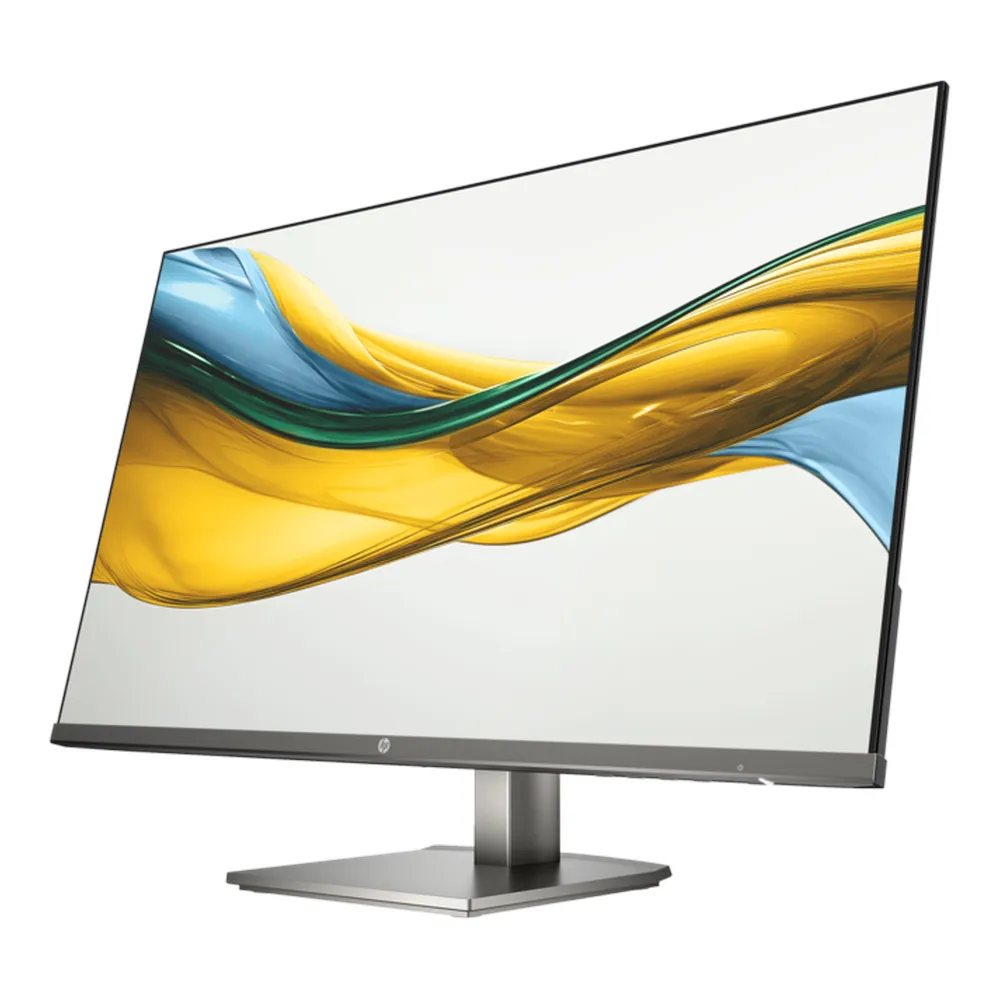 شاشة LED من السلسلة 5 527da من HP، دقة FHD (1920 × 1080) مقاس 27 بوصة، 100 هرتز، مضادة للتوهج، زمن استجابة 5 مللي ثانية (من الرمادي إلى الرمادي)، HDMI، حامل قابل للإمالة، أسود، ضمان لمدة سنة | B11W6AS