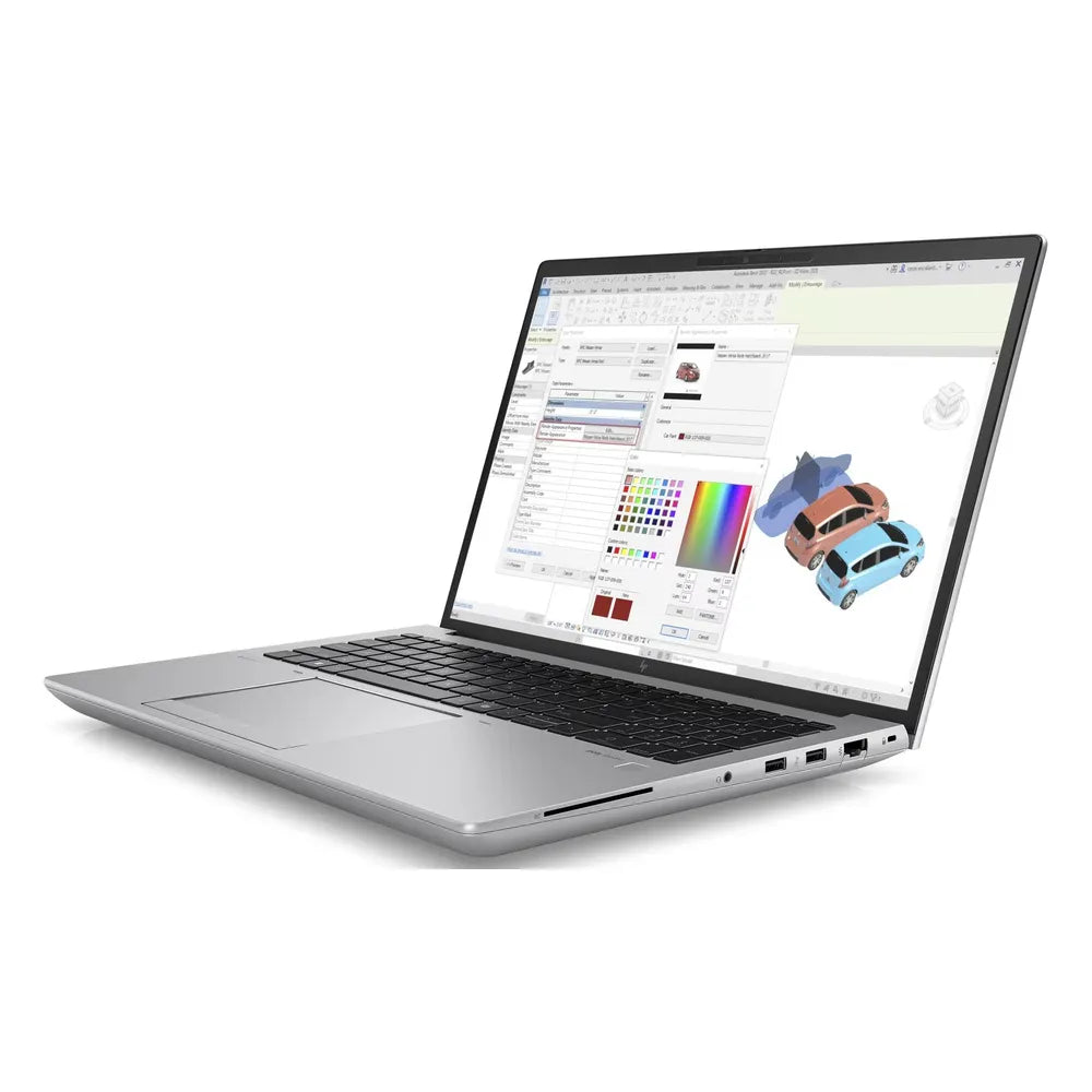 HP ZBook Fury G11 Laptop, Intel Core Ultra 7 265HX Processor, 16GB DDR5 RAM, 1TB SSD, NVIDIA RTX Pro 2000 Blackwell 8GB GDDR7, 16" WUXGA IPS Display, Windows 11 Pro, Backlit English & Arabic Keyboard, 1 Year Warranty | D19Z5ES